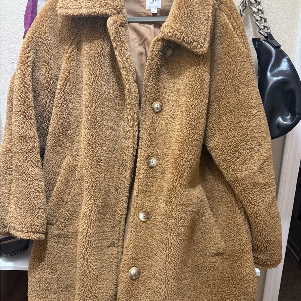 GAP Warm Brown Teddy Jacket